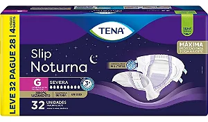 Fralda Adulto Tena Slip Noturna G L32P28UN