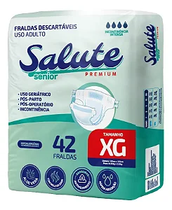 Fralda Adulto Salute XG 42 unidades