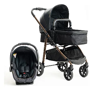 Carrinho de Bebê Extreme Carbon (0-15kg)  com Bebê Conforto Galzerano- KIT