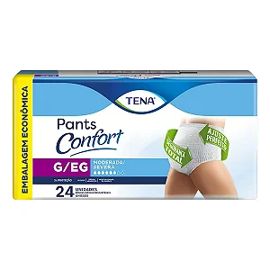 Roupa Intima Adulto Tena Confort Pants G/EG L24P21