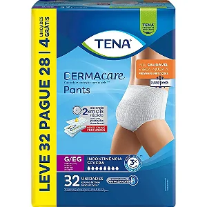 Roupa Íntima Adulto Tena Dermacare Pants G/EG L32P28UN