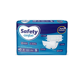 Fralda Adulto Safety G 40 unidades