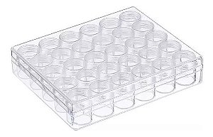 Caixa Organizadora Acrílica 30 Potes