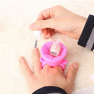 Porta Esmalte de Silicone