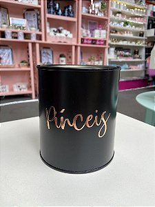 Lata porta Pincel Pincéis