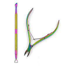 Kit Alicate Com Espátula - Fan Nails