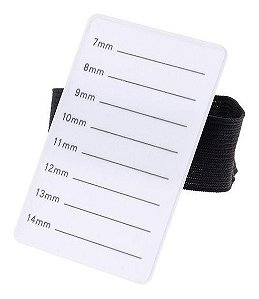 Placa De Mão Para Suporte De Cílios Com Alça Removível