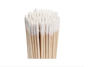Palitos de Madeira com Algodão c/ 30