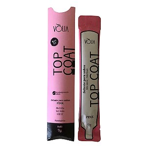 Top Coat Pink Sachê 9g Volia