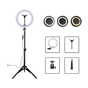 RING LIGHT 14 POLEGADAS + 8 POLEGADAS ( DUAS PELO PREÇO DE UMA)