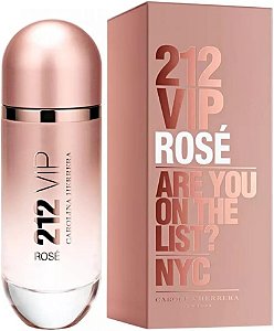 Perfume Carolina Herrera 212 Vip Rosé Feminino Eau De Parfum