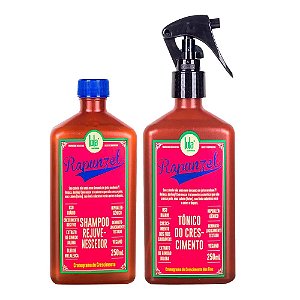 Kit Lola Cosmétics Crescimento Rapunzel - Shampoo e Tônico Capilar De Crescimento
