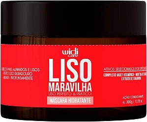 Liso Maravilha Máscara Hidratante Widi Care 300g