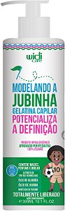 Modelando a Jubinha Gelatina Capilar Widi Care 300ml