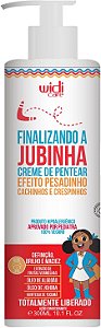 Finalizando a Jubinha Creme de Pentear Efeito Pesadinho Widi Care 300ml