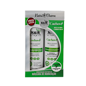 Kit Hair Charm Cachos+ Natu Charm