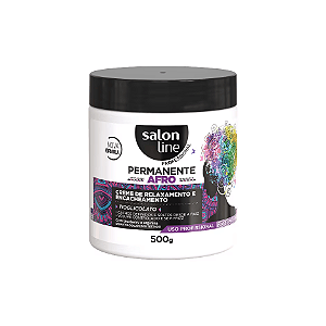 Creme de Relaxamento Permanente Afro Salon Line 500g