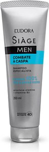 Shampoo Men Combate á Caspa Eudora Siàge 250ml