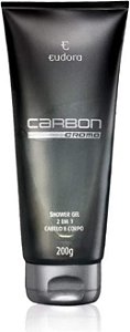 Carbon Cabelo e Corpo Shower Gel Eudora Siàge 200g