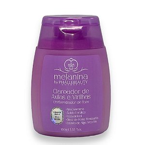 Clareador de Axilas e Virilhas Melanina Phállebeauty 100g