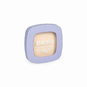 Pó Compacto Facial com FPS 25 Bauny 10g - Tons Claros