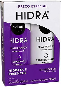Kit Salon Line Hidra Hialurônico (Shamp+Cond) 300ml