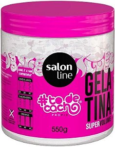Gelatina Salon Line #todecacho Super Volume 550g