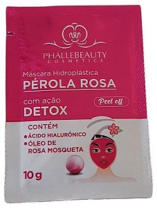 Máscara Hidroplástica Phállebeauty Pérola Rosa 10g