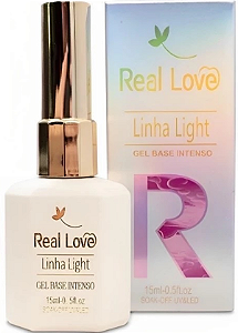 REAL LOVE GEL BASE INTENSO LINHA LIGHT 15ML