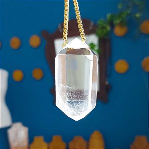 Colar Quartzo Cristal