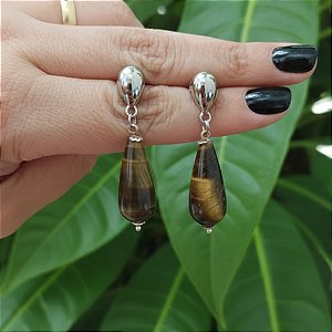 Brinco Olho de Tigre