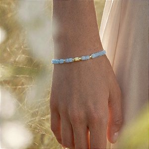 Pulseira Água Marinha