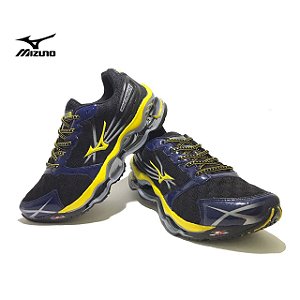 mizuno azul e amarelo