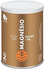 Vital Veg Magnésio Quelato - 120 cáps de 710mg