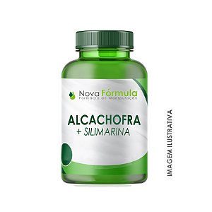 Alcachofra 300mg + Silimarina 100mg