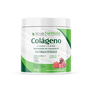 Colágeno Hidrolisado 300g - Peptídeos De Colágeno
