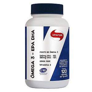 Omega 3 EPA - DHA 1g 120 caps Vitafor