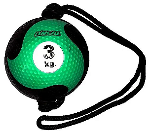 MEDICINE BALL COM CORDA ONEAL 3 KG