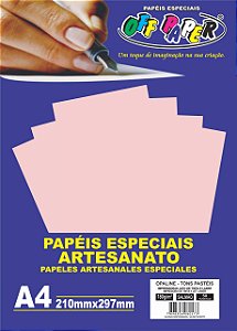 Papel Candy color A4 180grs pct com 20 fls
