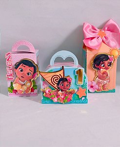Arquivo de corte Caixas Moana Baby
