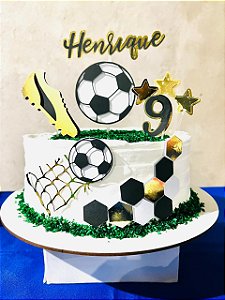 Arquivo de corte Topo de Bolo Futebol Henrique
