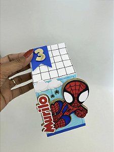 Personalizados Homem Aranha Arquivo de corte Caixas- Envio por email em 48hs