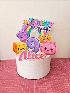 Arquivo de corte Topo de Bolo Squishy