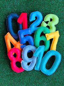 Números em Feltro - 15 cm
