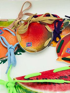 Kit Pedagógico Alinhavos De Frutas