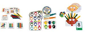 Kit Alfabetização Coordenação e Raciocínio