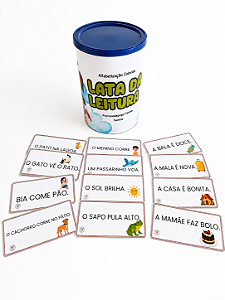 Lata da Leitura – Alfabetização Colorida