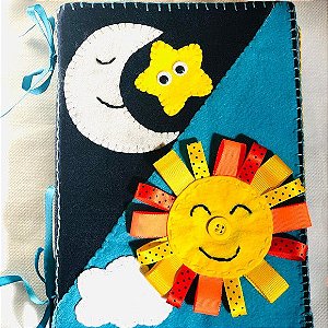 Quiet Book Dia e Noite - Números