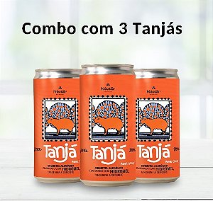 Combo com 3 Tanjás - Hidromel de Tangerina e Gengibre (269ml)