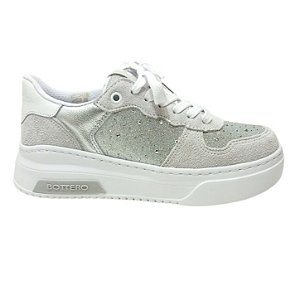 Tênis Bottero Sneakers em couro com brilho